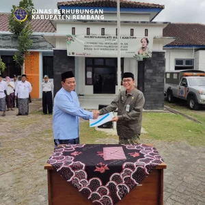 Sertijab dan Pisah Sambut Kepala Dinas Perhubungan Kabupaten Rembang